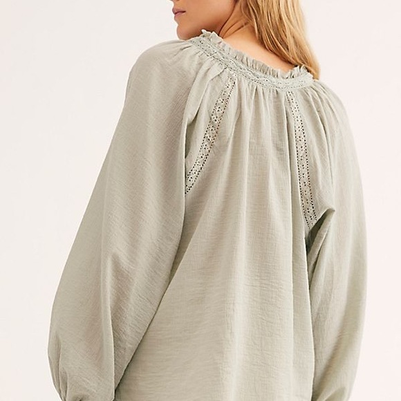 free people sivan embroidered blouse - Picture 4 of 4